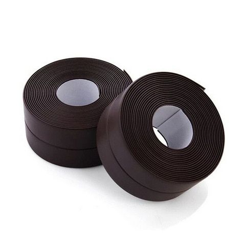 320x2.2cm Kitchen Bathroom Wall Sealing PVC Waterproof Mildew Proof Sink Joint Crevice Sticker Corner Stick Strip