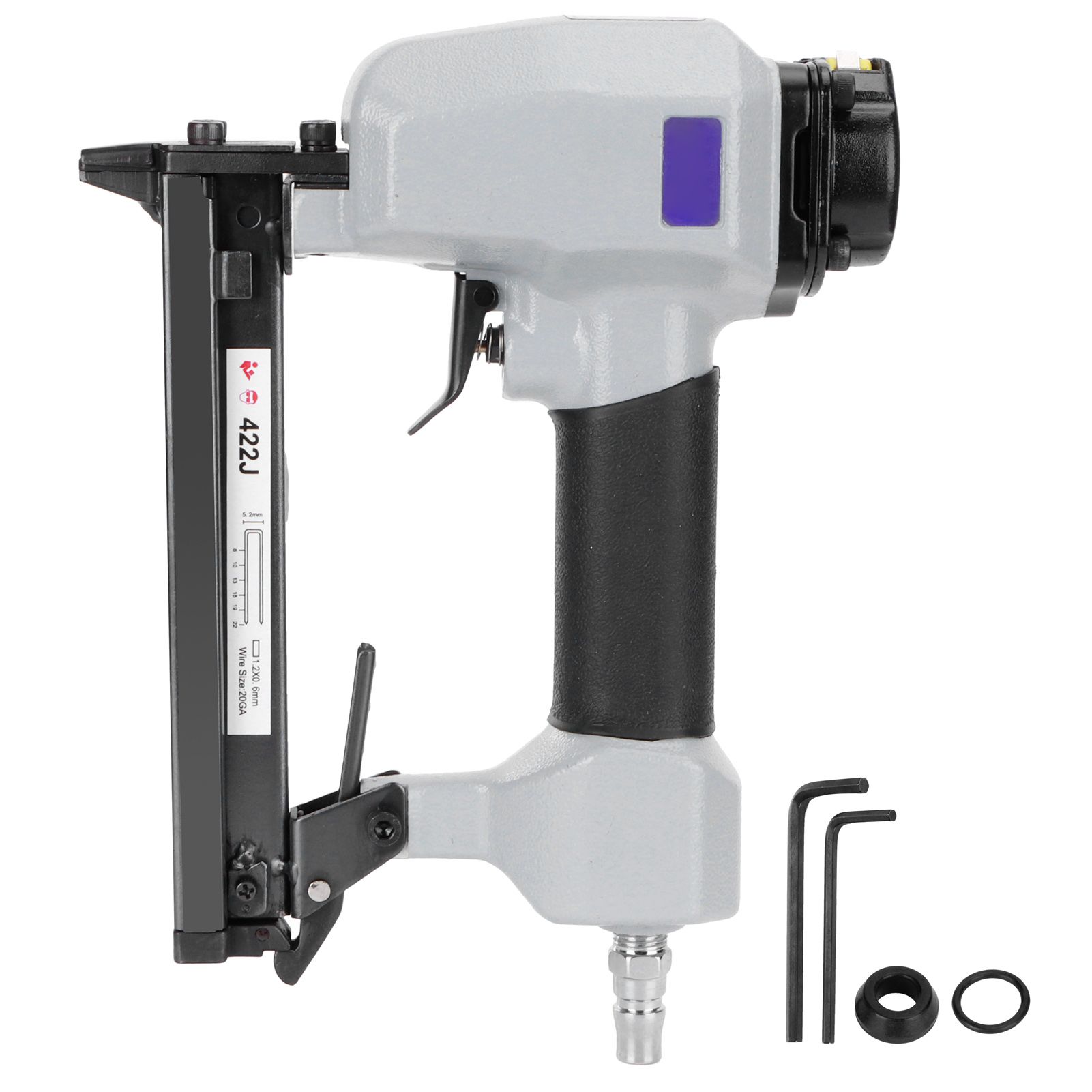 Portable Pneumatic Nail Micro Air Pin Nailer Power Stapler Tool