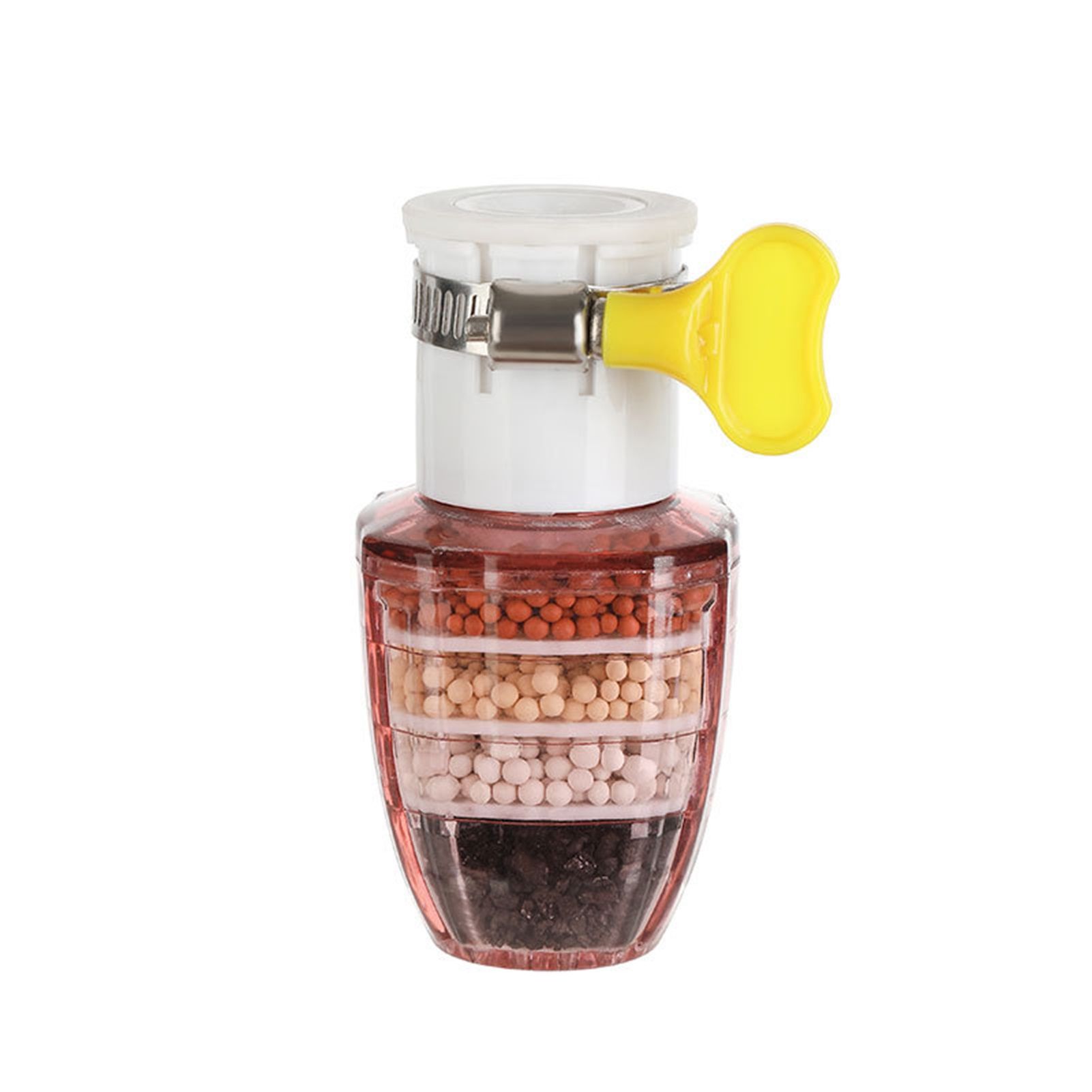 Tap Water Purifier Solid Construction 6 Layers Spray Head Kitchen Faucet Filter