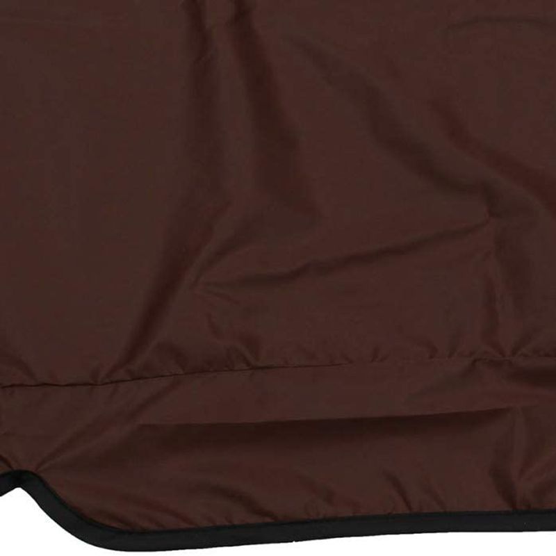 Patio Swing Canopy Cover Set - Swing Replacement Top Cover + Swing Cushion Cover for 3 Seat Swing Waterproof Covers