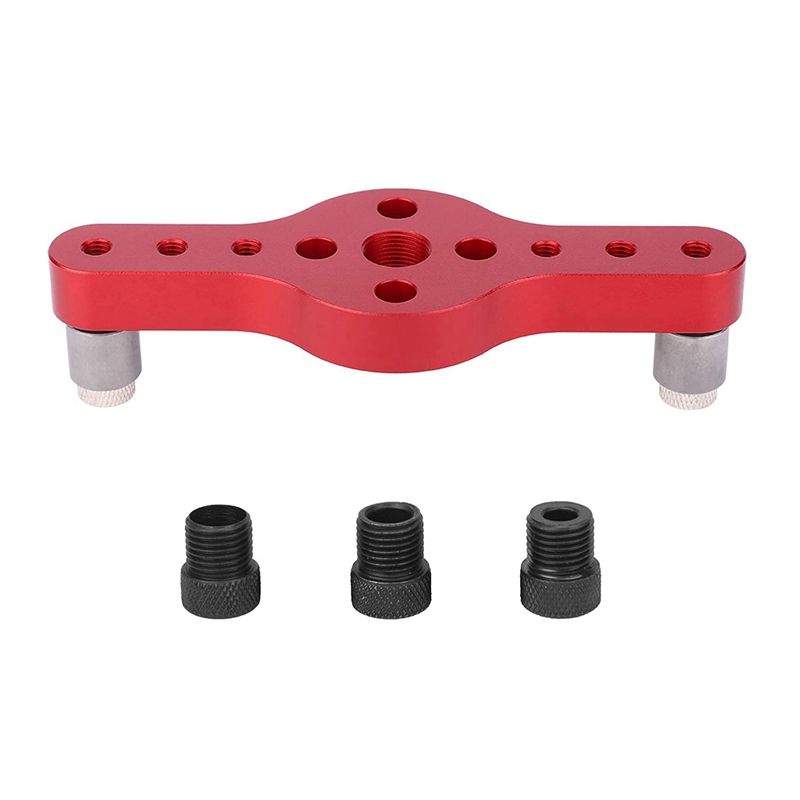 Woodworking Hole Punch Locator Round Wood Dowel Hole Punch Wooden Stick Hole Opener Self-Centering Hole Punch 6 8 10mm