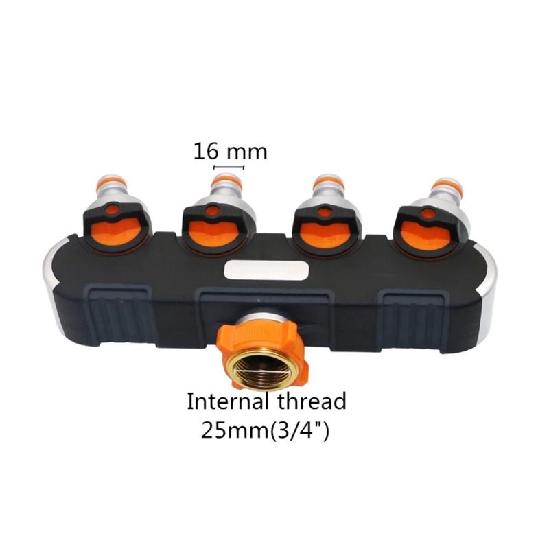 Garden Tap Connectors Metal Hose Pipe Splitter Plastic Drip Irrigation Water Connector Irrigation Wash Car Tools