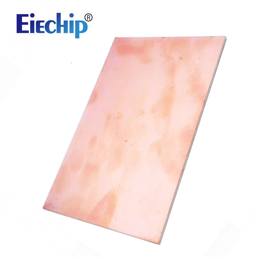 5pcs/lot 10x15CM FR4 PCB Single Side Copper Clad Plate Laminate Universal Printed Circuit Board Fiberglass Diy Electronic Kit