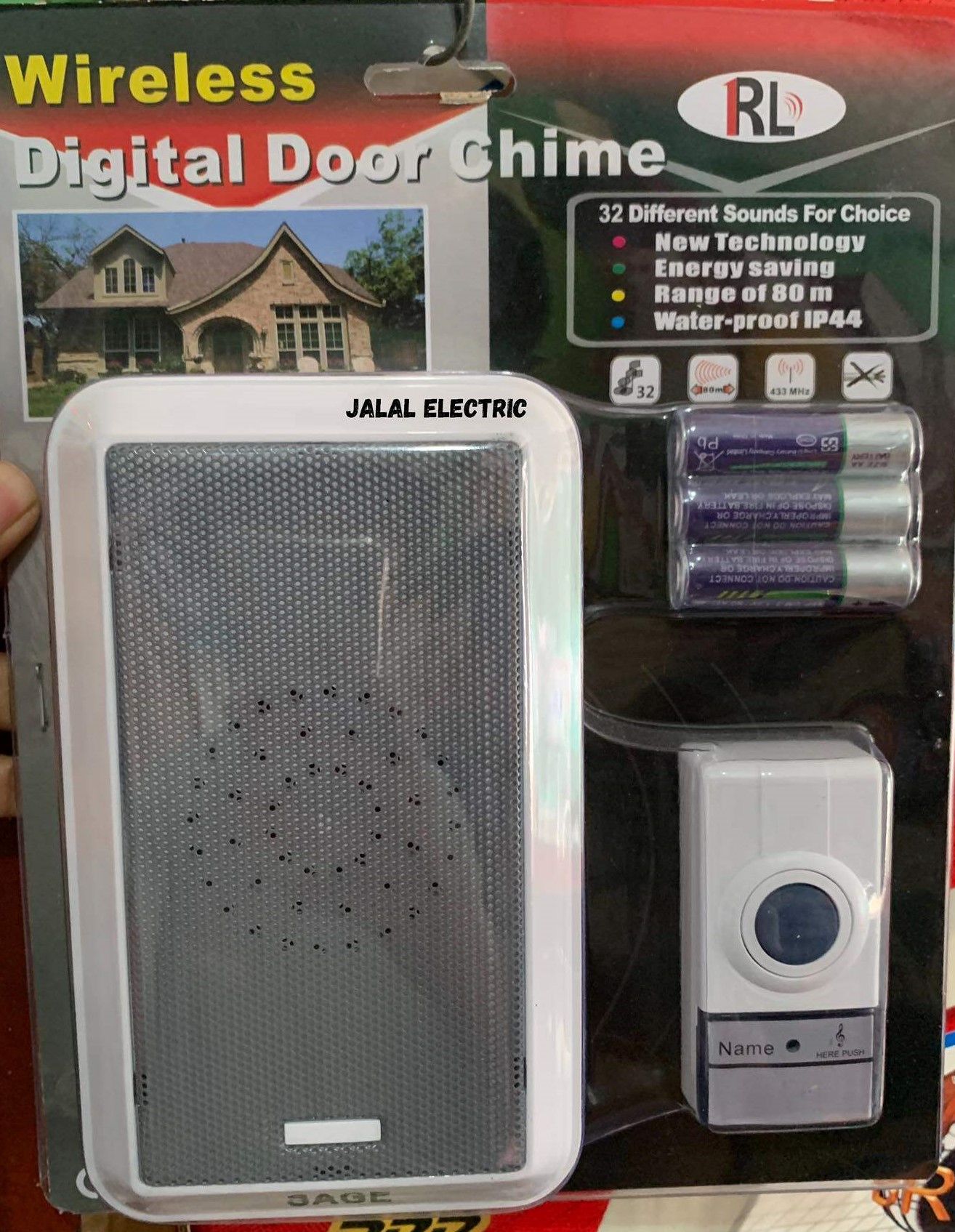 Door Calling Bell Wireless Portable With Remote