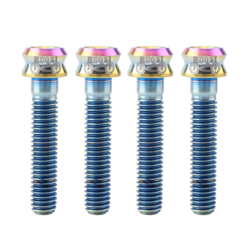 M6*30 Titanium alloy screws Headset Cover Screw Cap Heighten Screw Cap Bowl