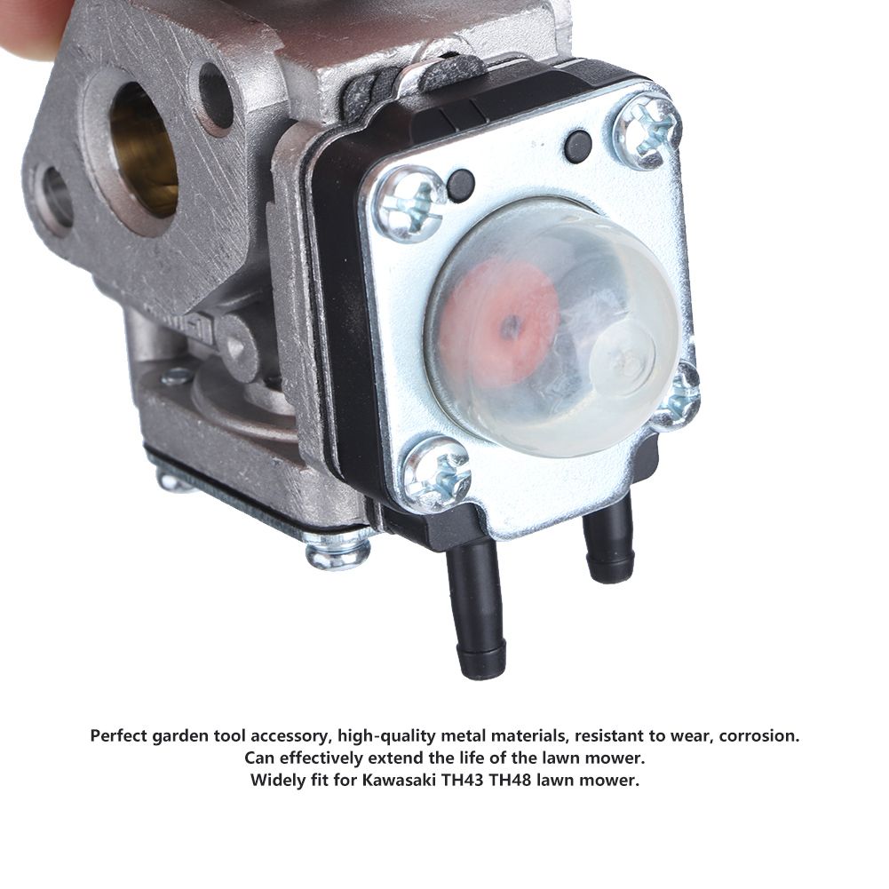 Carburetor Outdoor Gardening Tool Lawn Mower Carb Replacement for TH43 TH48 Engine