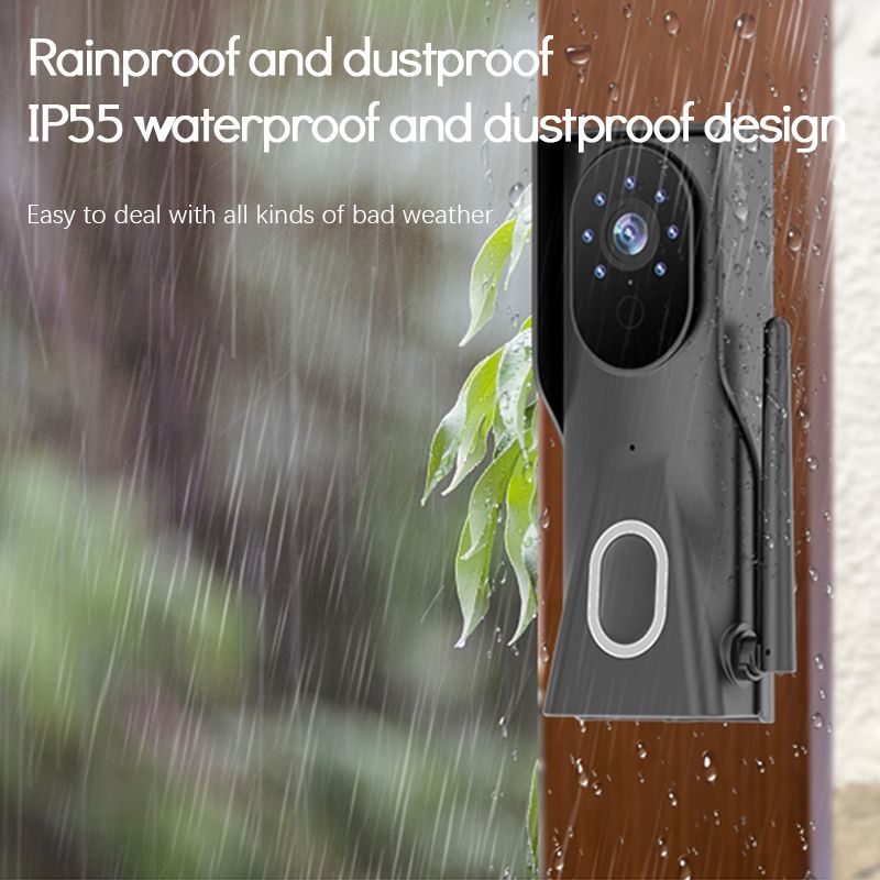 TTANK~ Visual doorbell wireless intelligent WiFi doorbell remote home monitoring ubox video voice intercom indoor dingdong machine