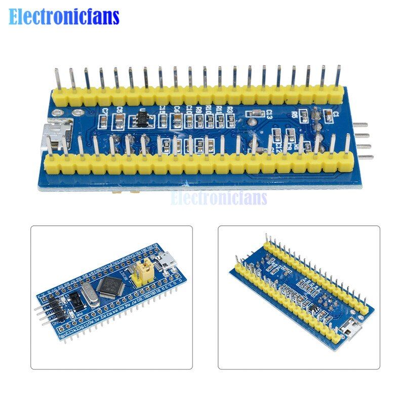STM32F103C8T6 ARM STM32 Cortex-M3 Minimum System Development Board Module With Crystal For Arduino 72MHz Mini USB