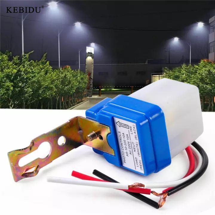 Kebidu 2PCS Auto On Off Light Automatic Sensor Switch