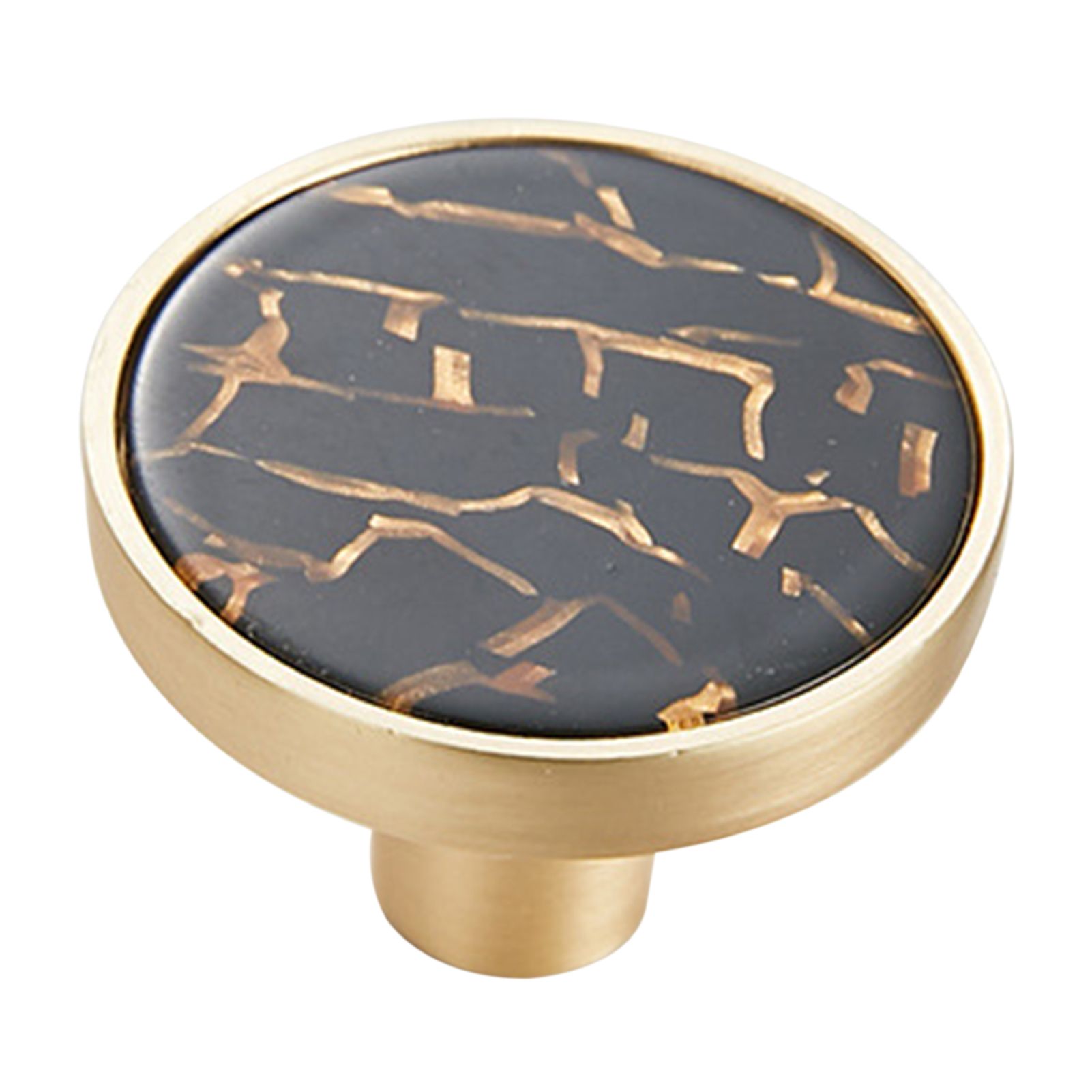 Cabinet Handle Nice-looking Round Metal Door Handle Cupboard Wardrobe Drawer Knob