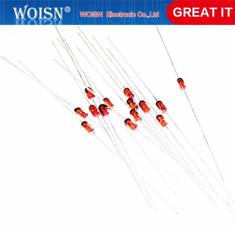 100 pcs/lot 1W Zener diode DO-35 1N4749A 24V 1N4748A 22V 1N4747A 20V 1N4746A 18V 1N4745A 16V 1N4744A 15V 1N4743A 13V