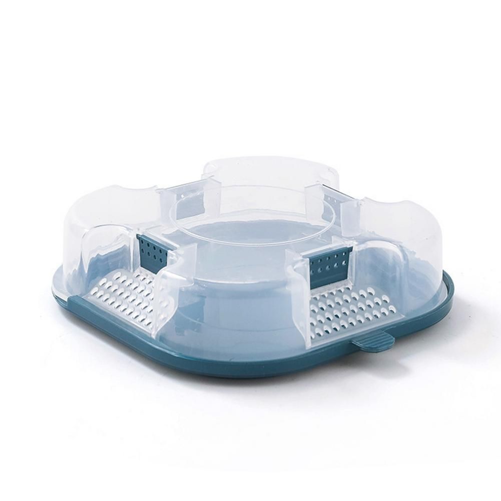 Reusable Bugs Trap Box Cockroach Trap Catching Roaches Tool Drop-proof Wear-resistance No Peculiar Smell Automatic Bugs Catcher（Single layer）