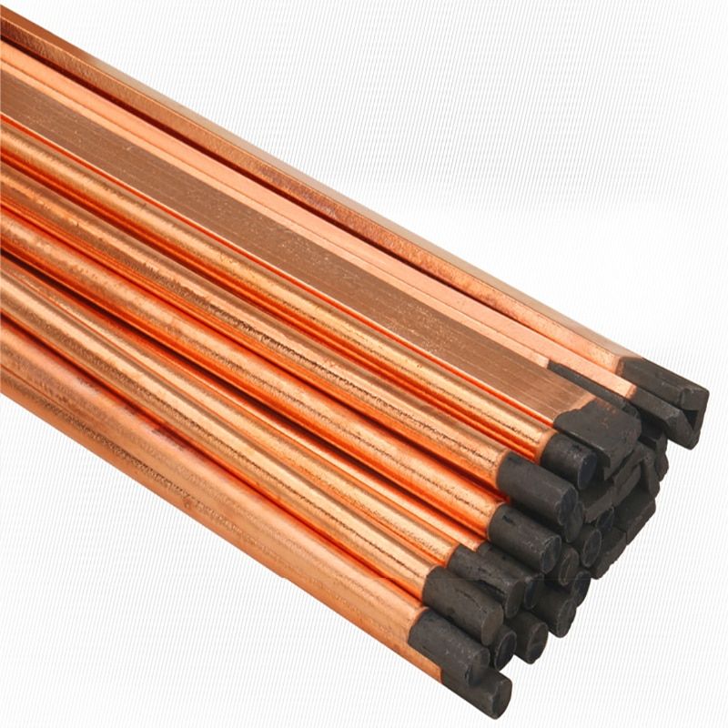 5pcs Round Arc Air Goug Carbon Rod 4-12mm Welding DC Gas Goug Electrode Graphite Rods Soldering Supplies