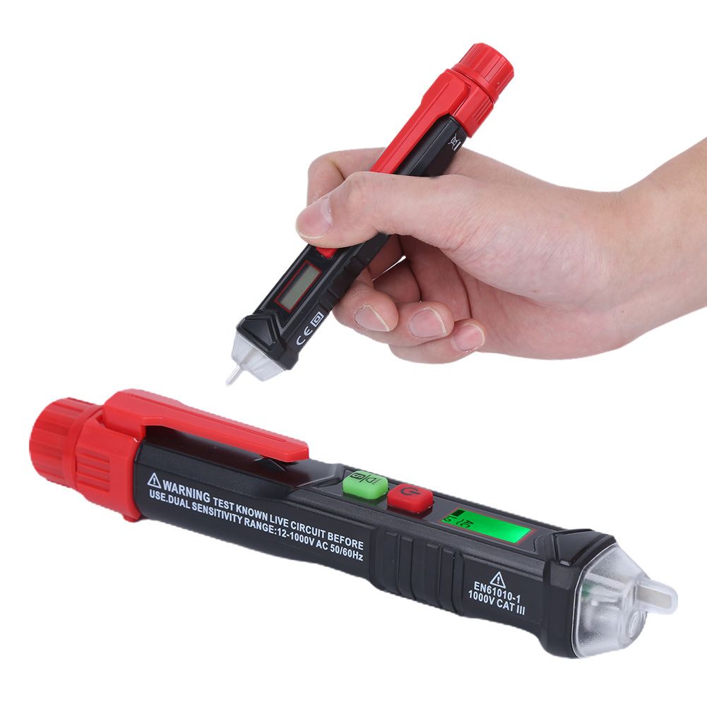 Voltage Tester Pen HT100 Non‑Contact Detector With Adjustable