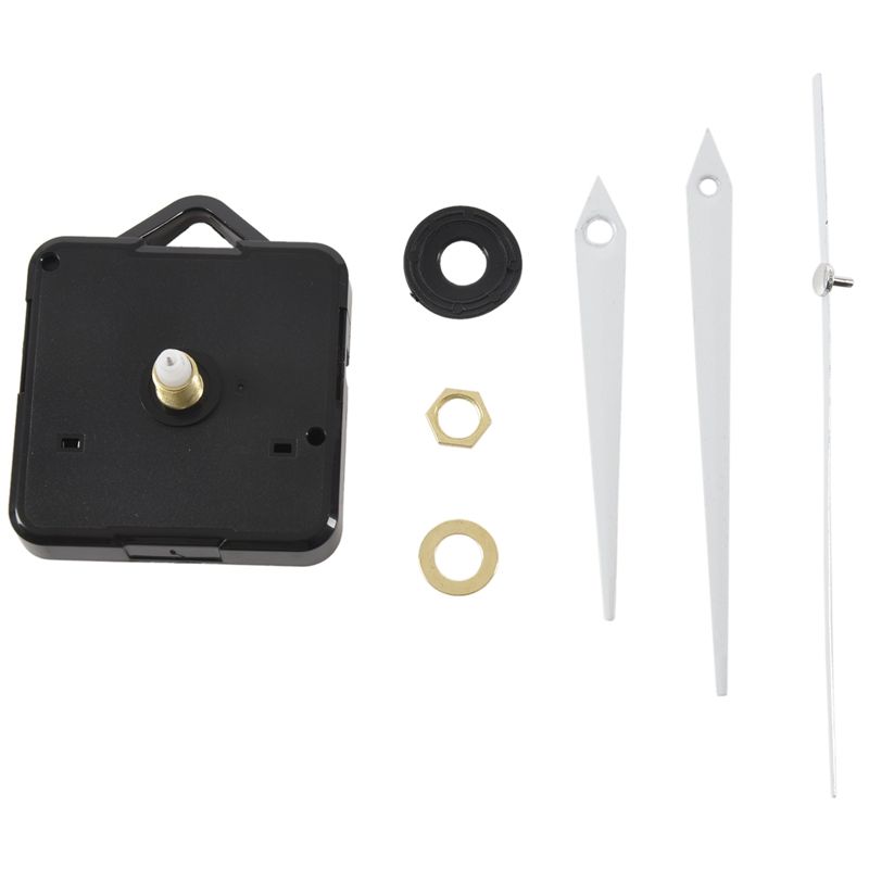 Quartz Clock Movet Mechanism DIY Repair Parts + We Hands