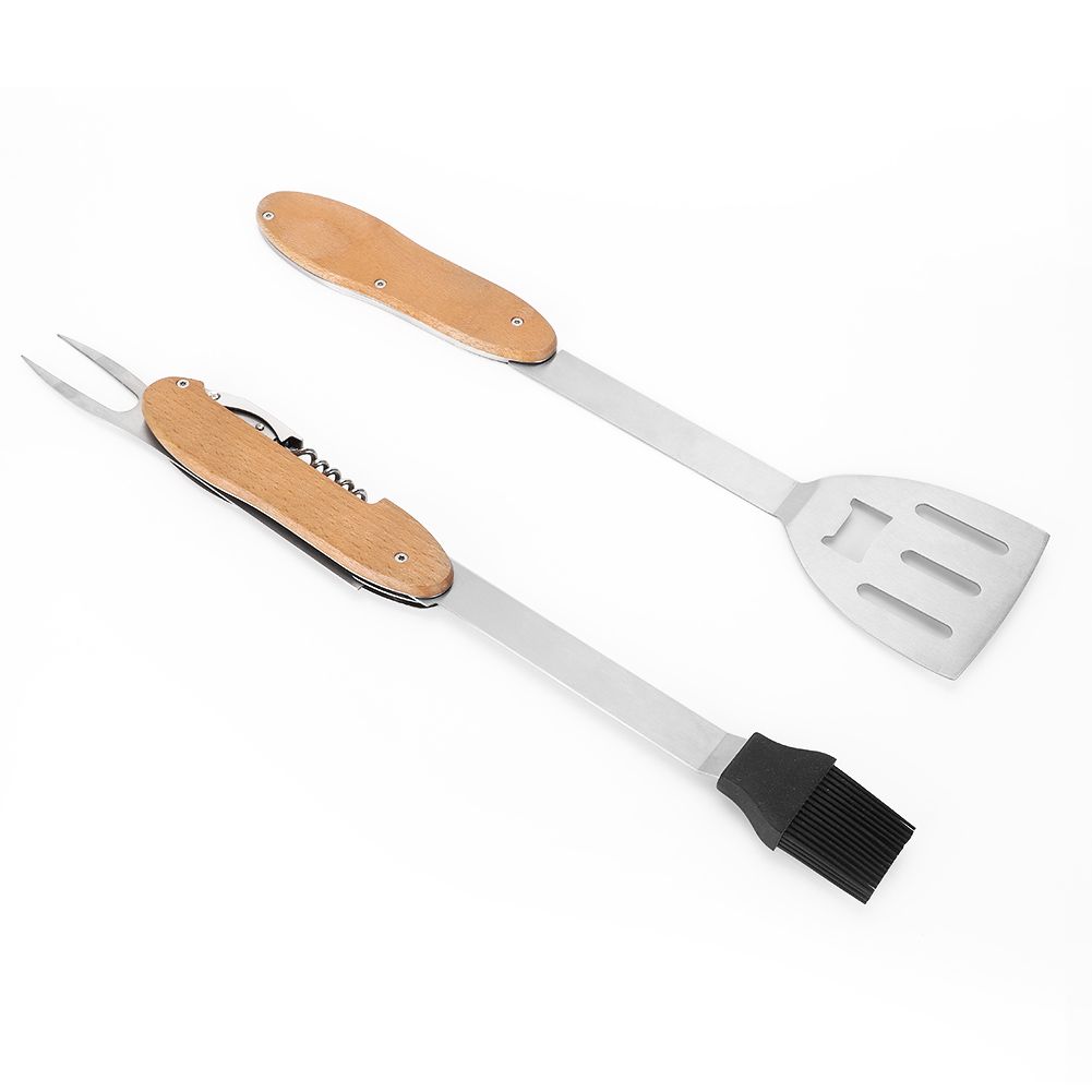 5 in 1 Function Multifunctional Detachable Barbecue Tool Folding BBQ Set for Outdoor