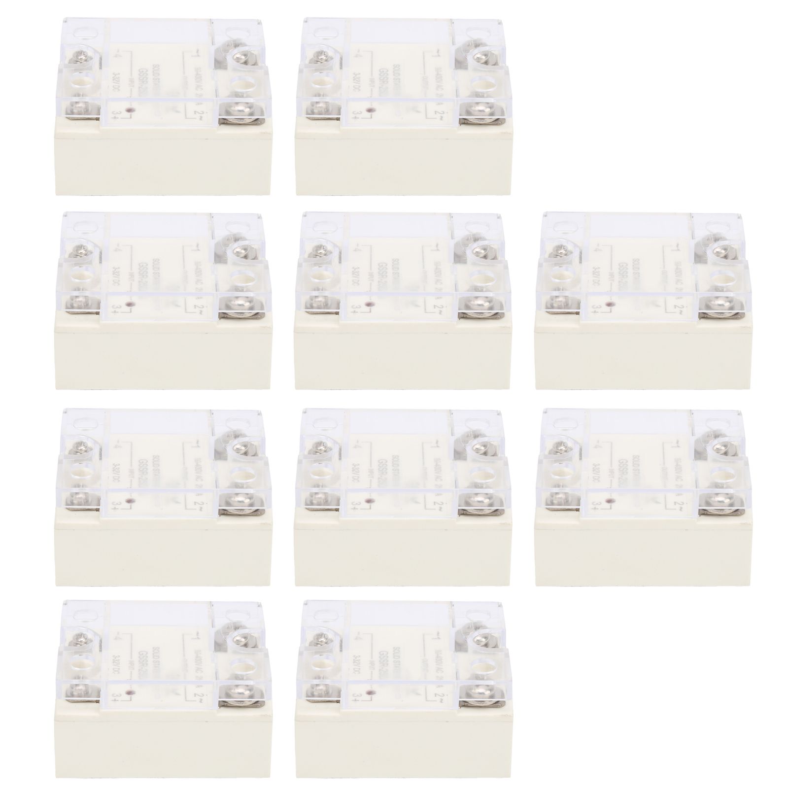 10Pcs GSSR-25DA -State Relay DC Control SSR Automatic Parts 25A