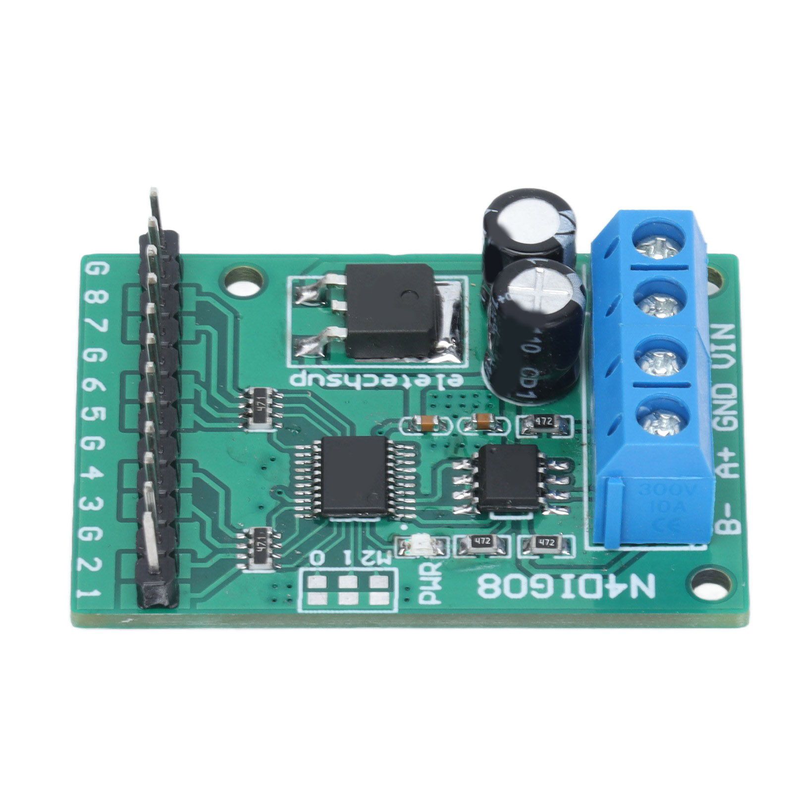 Input Output Switch Module 8 Channel TTL Board Without/With Pin Terminal DC 12V