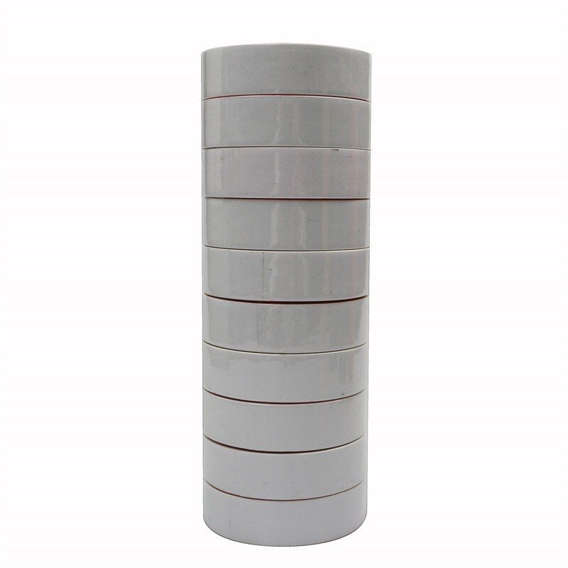 10pcs Color electrical tape PVC wear-resistant flame retardant lead-free electrical insulation tape waterproof tube color tape