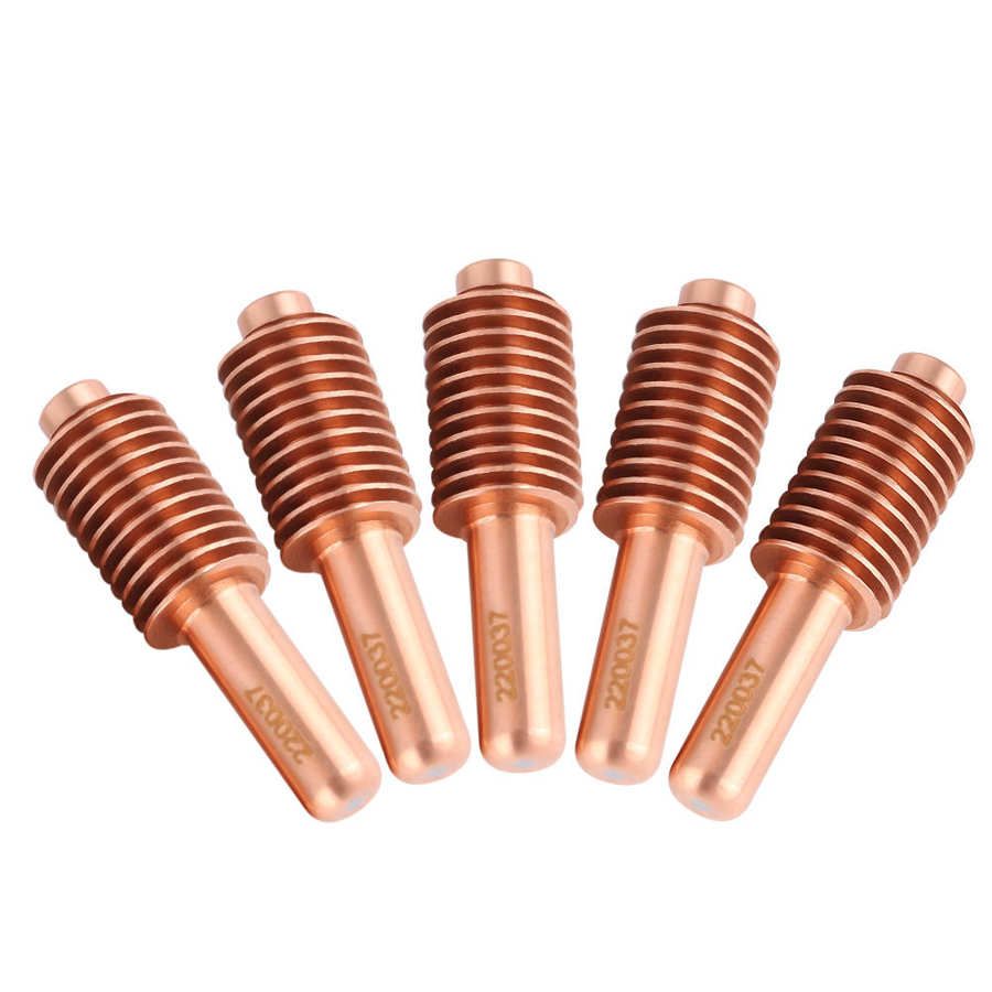 Thermal Dynamics 5pcs/set 220037 Cutter Cutting Torch Electrode Kit for MAX1650 0 2-0 8 MPa Working Pressure