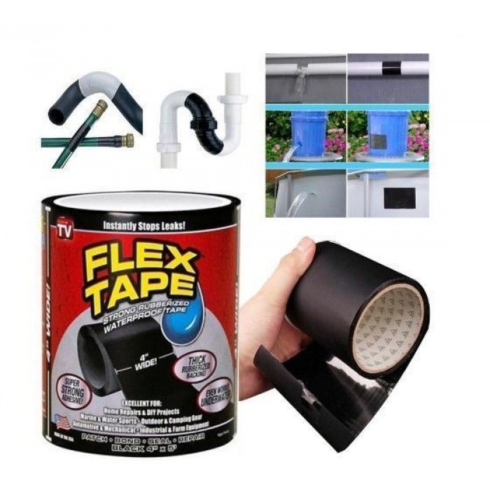 HA Flex Tape Strong Rubberized Waterproof Tape Pipe Repair Strong Waterproof Glue