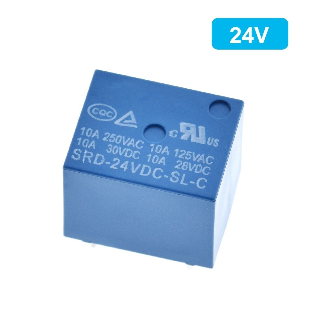 10 পিস রিলি SRD-03VDC-SL-C SRD-05VDC-SL-C SRD-06VDC-SL-C 3v 5v 6v 9v 12v 24v 48v 10a 250ac 5pin