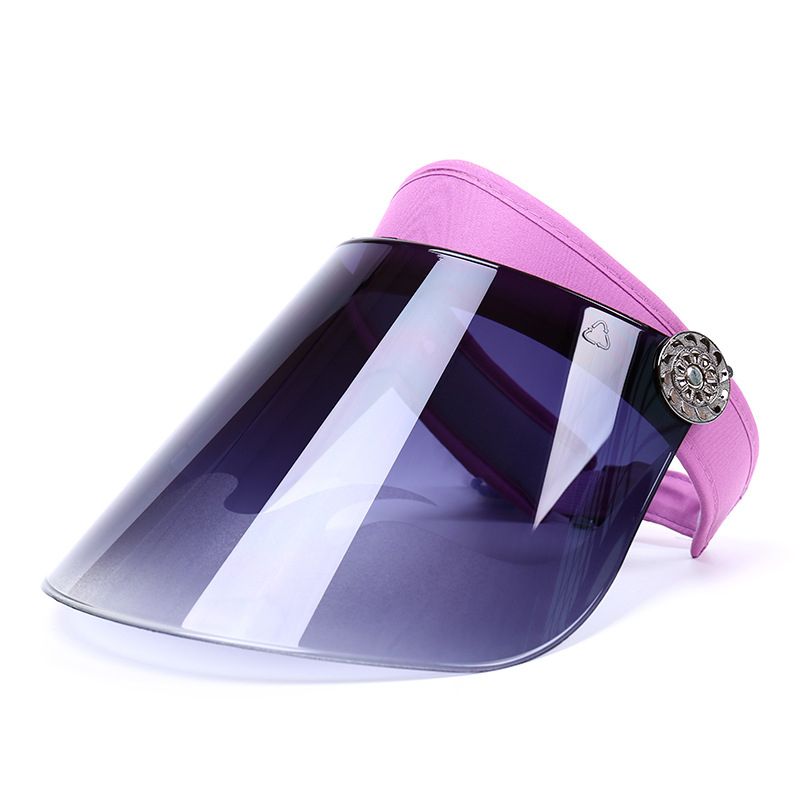 Spare parts Creative Face-Covering Anti-fog Clear Empty Top Cap Full Face Splash-proof Face Protective Hat Frosted Lens Hat Anti-bacteria Sun Protection Hat