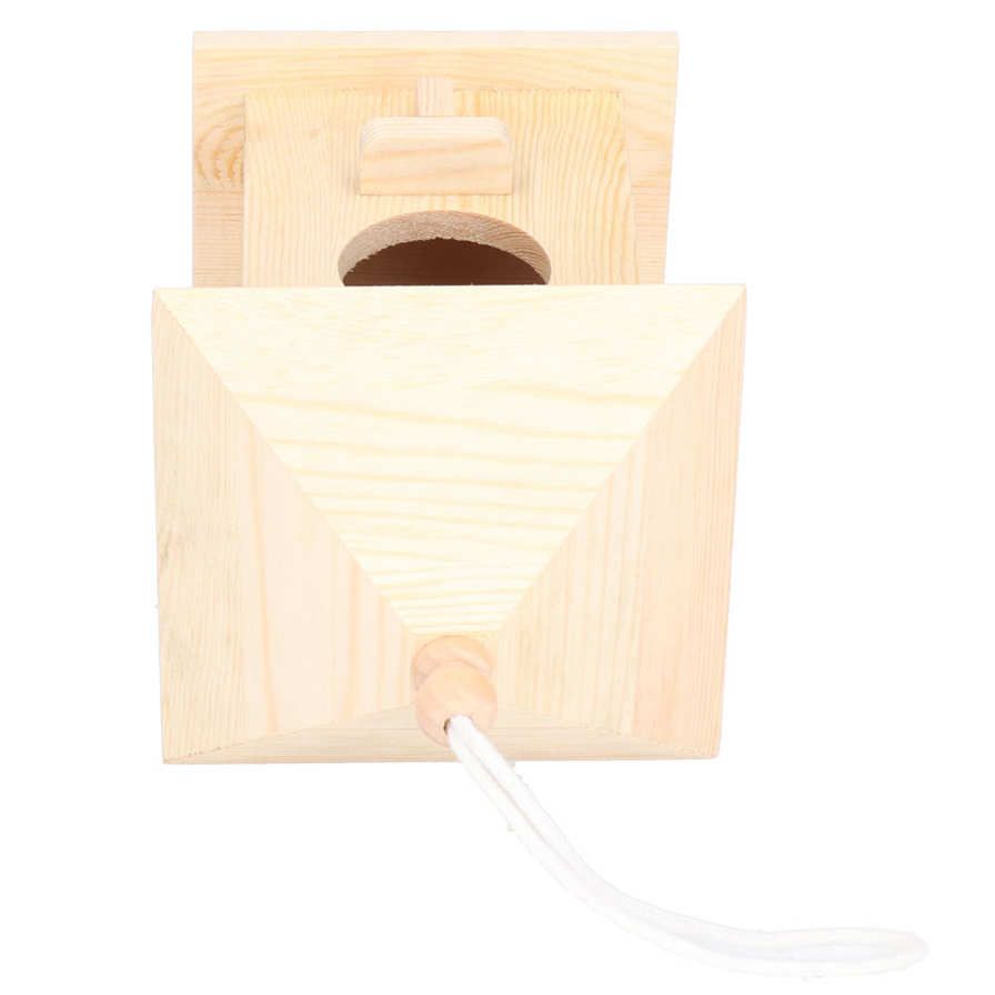 Limeng La Wooden Bird House Feeder Home Pet Garden Supplies Products for Small Animal Lovers