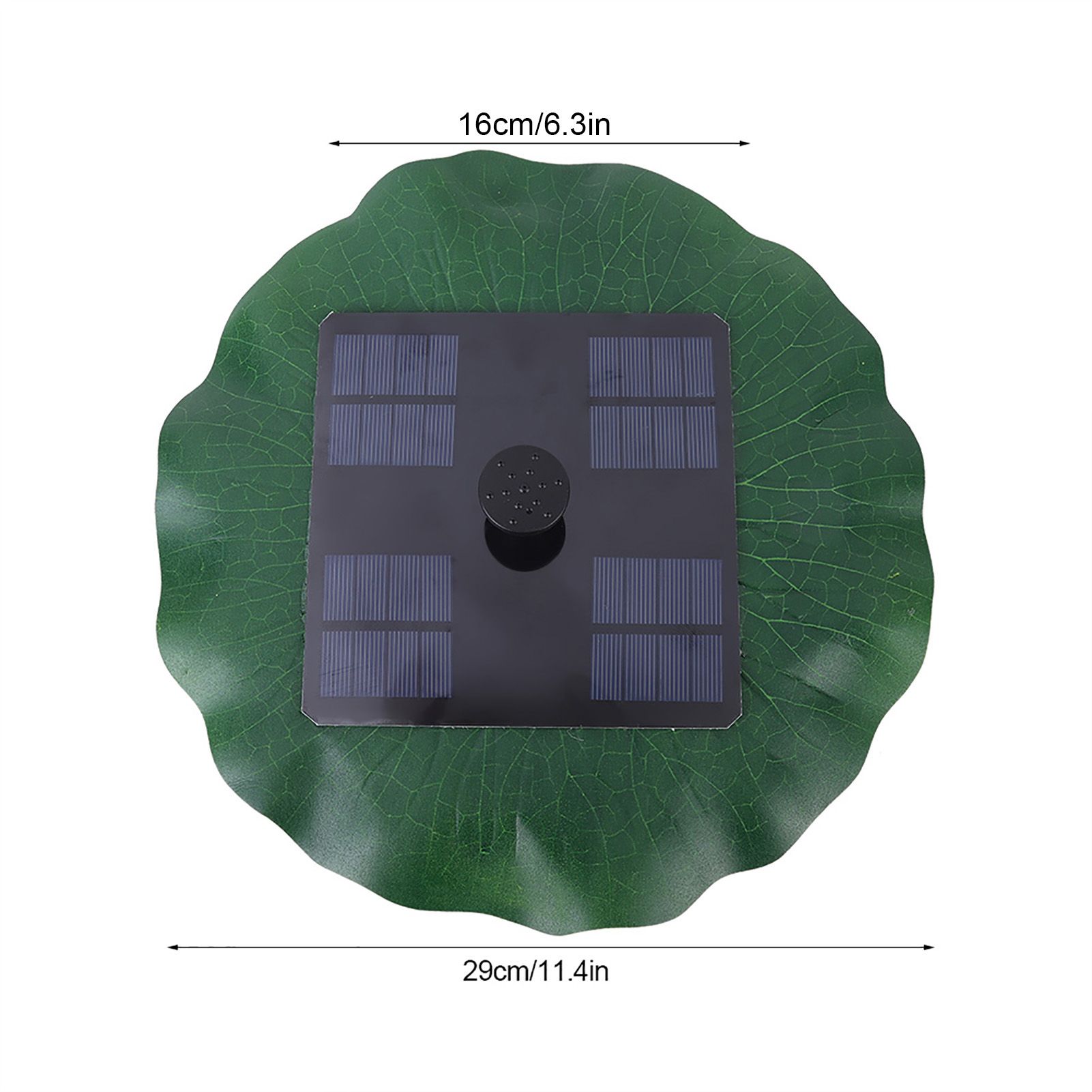 8V 1.6W Solar Powered Fountain Brushless Motor Water Outdoor Garden Pond VI