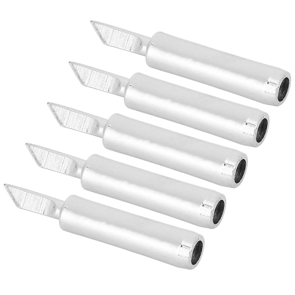 Lead‑Free Solder Tips 5pcs 900M‑T‑SK Copper Soldering Iron Heads Replacement for Lead‑Free Welding
