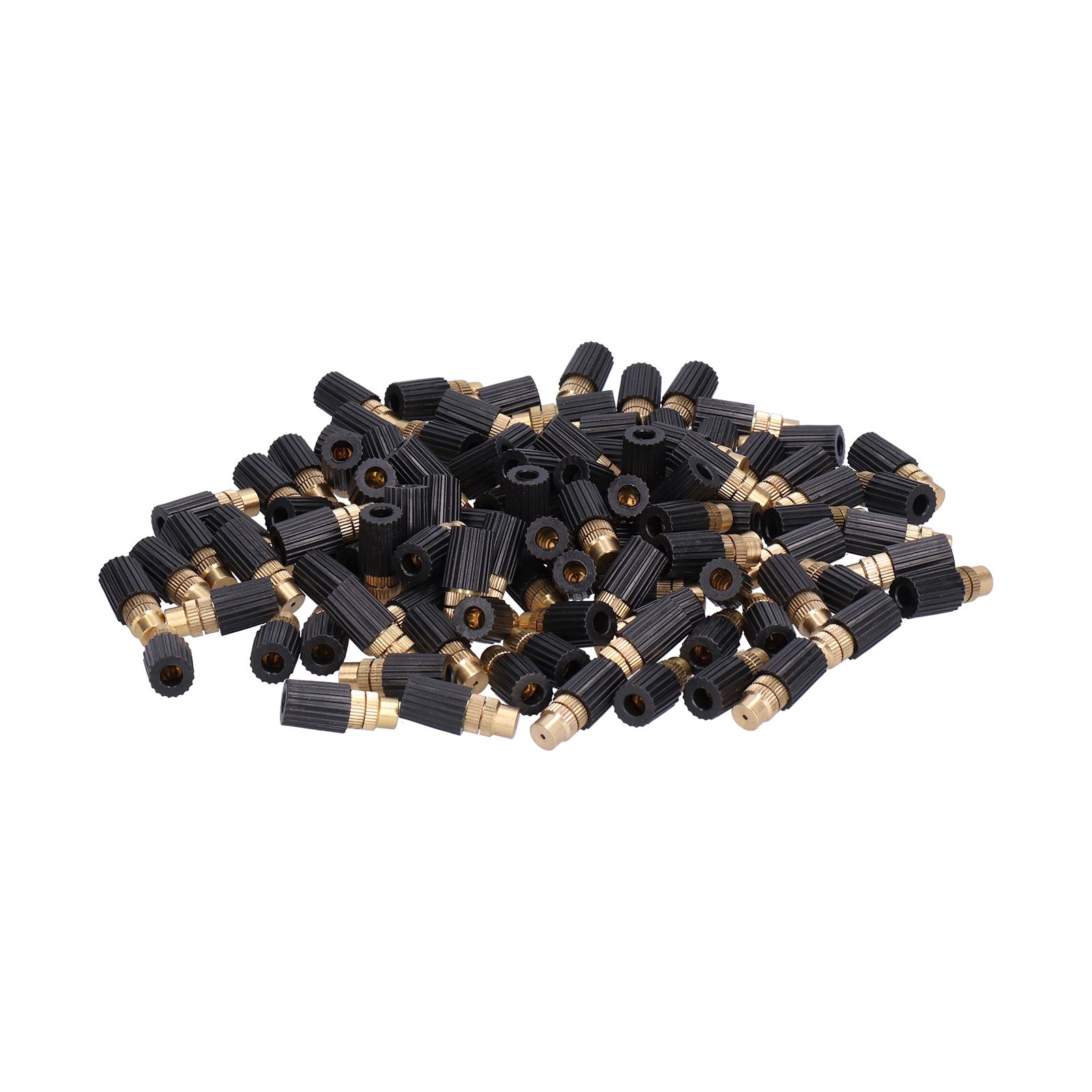 100PCS ID 6mm Brass Misting Nozzles Garden Irrigation Agriculture Cooling Hum DM