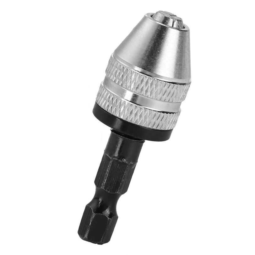 Drill Bit Chuck Adapter Quick Change Hex Shank Pneumatic Tool for DIY Electric Craft