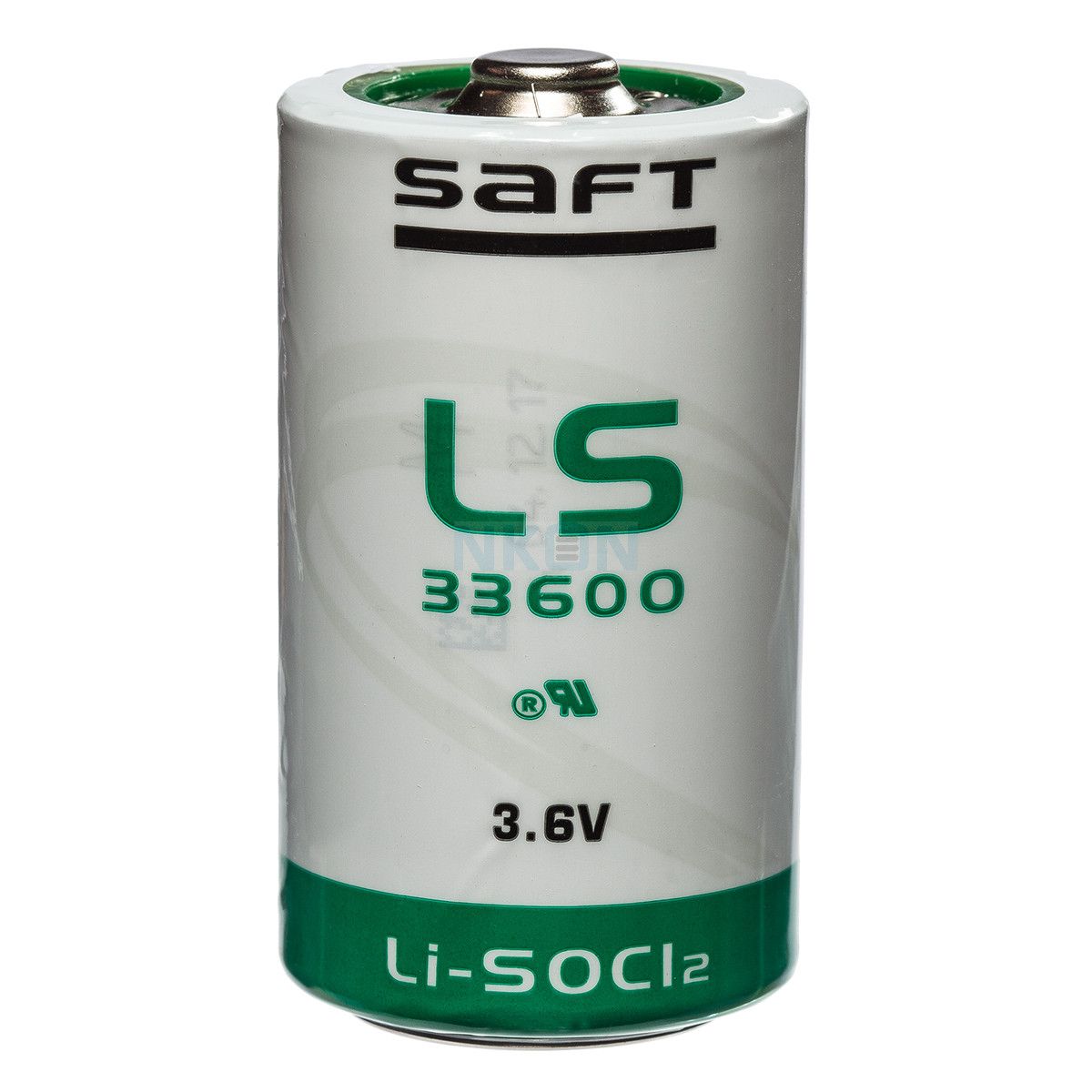SAFT LS33600 D Size 3.6V Lithium Thionyl Chloride Battery