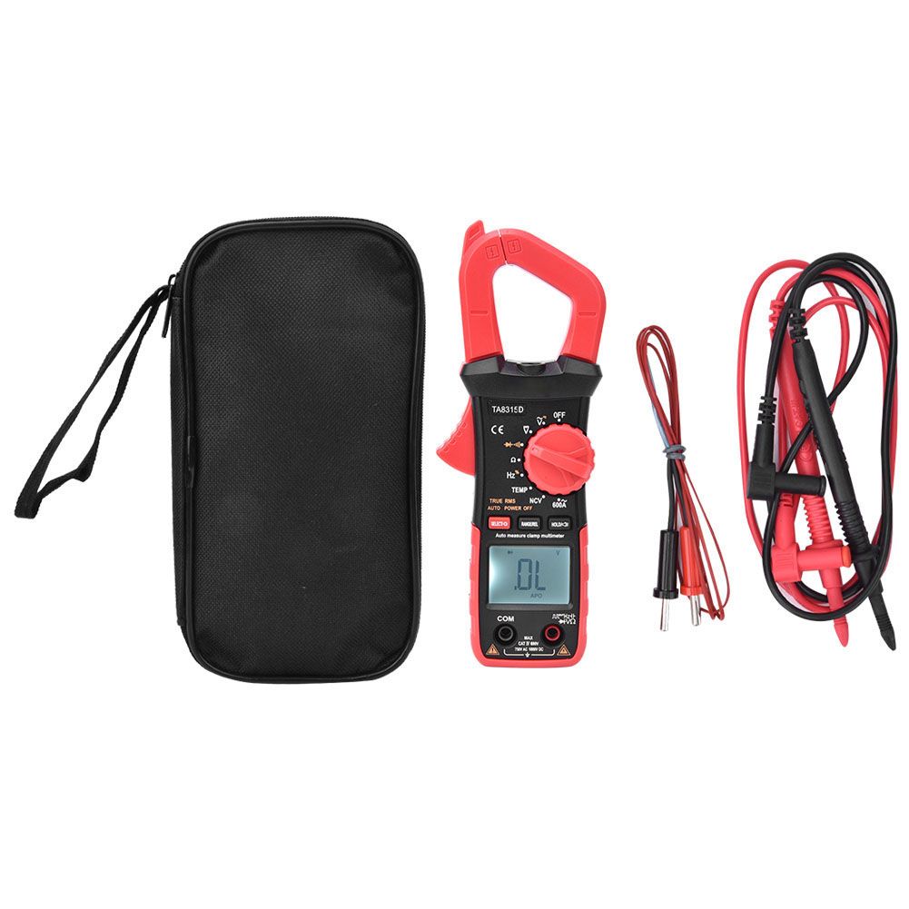 TA8315D Multifunctional Digital Handheld Screen Clamp Multimeter DC Voltage Current Meter