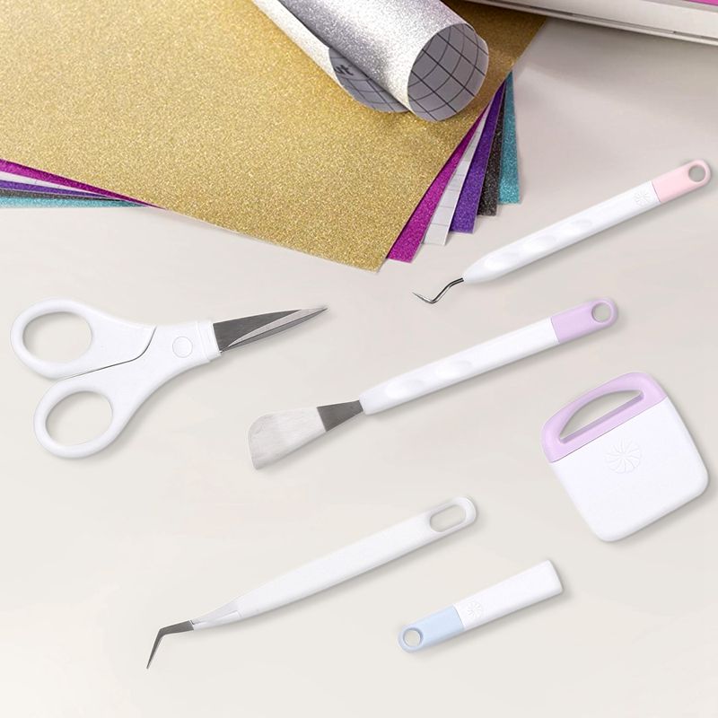 Craft Vinyl Weeding Tool Set Dried Flower Basic Handmade Tools DIY Kit Silhouettes Cameos Lettering Scrapbooking Cutting