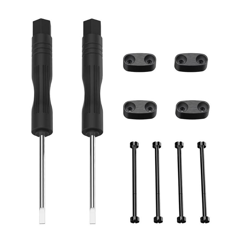 Watch Connector Adapter Set Buckle Screw Screwbars Tools Replacet Accessory For Suunto Core -Black
