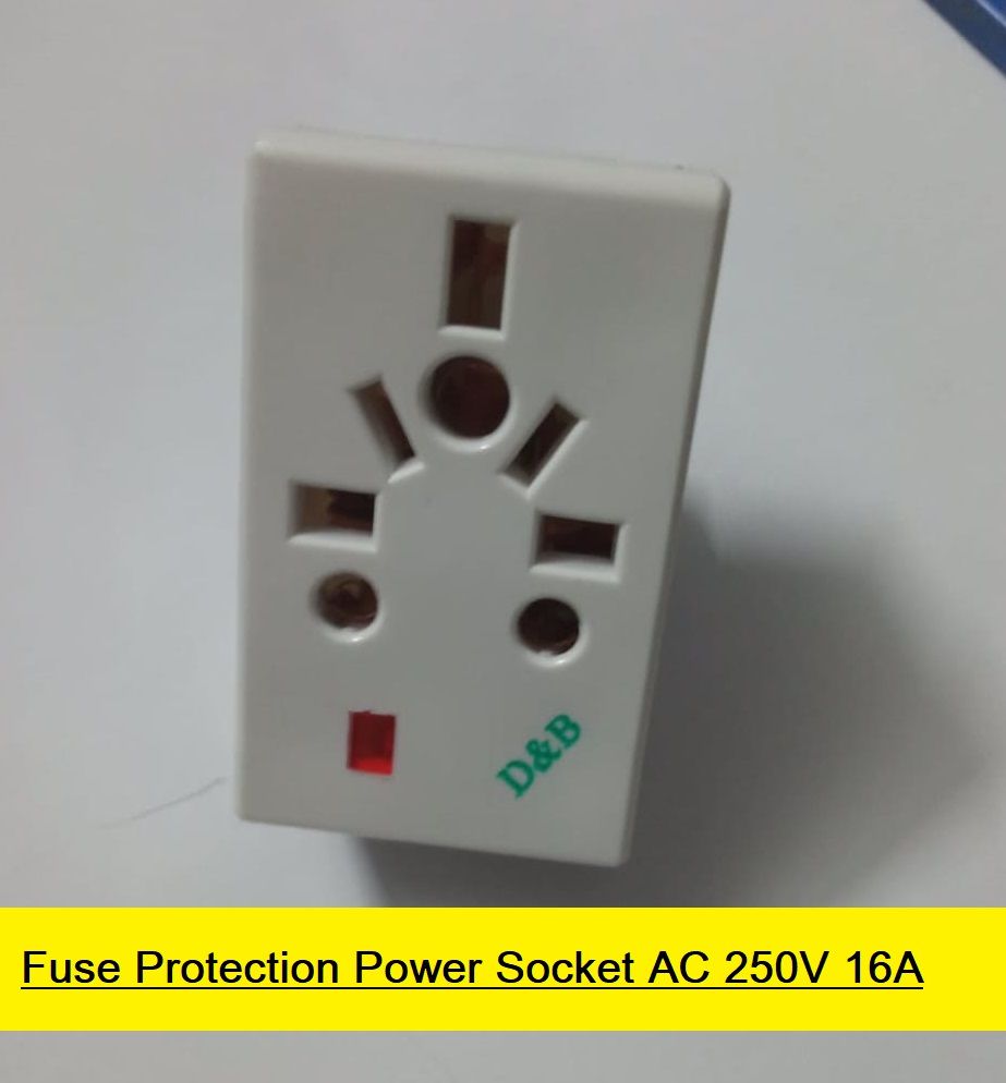 Power Socket AC 250V 16A 2 Pin Power Plug To 3 Way 5 Point Socket Converter With LED Indicator Electrical Multi Socket Plug Adapter Travel Adapter