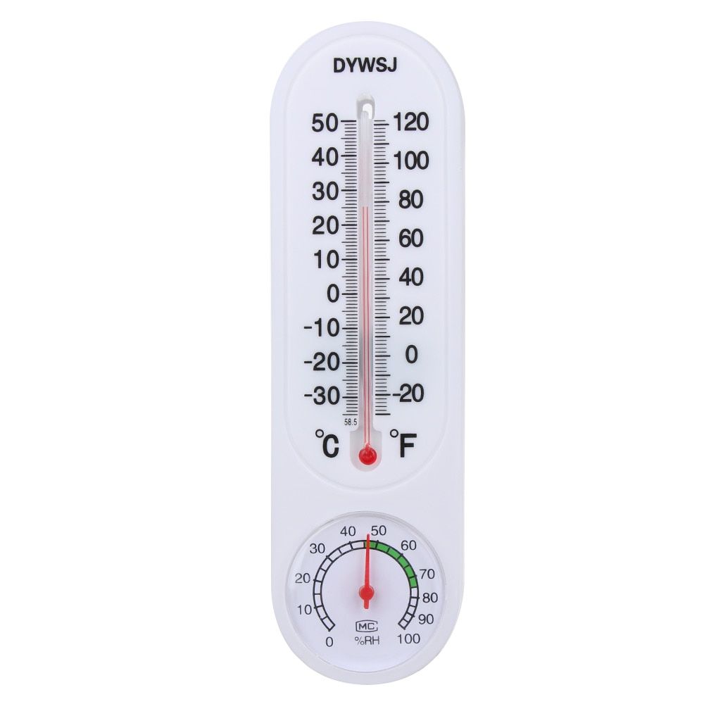 New Accurate Office Room Wall Hanging Greenhouse Temp Meter Indoor Outdoor Tature Thermometer