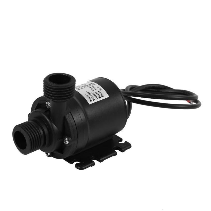 1 Set DC 24V Hot Water Circulation Pump Solar Energy Brushless Motor Aquarium Submersible 800L/H 5M ba de agua 12v