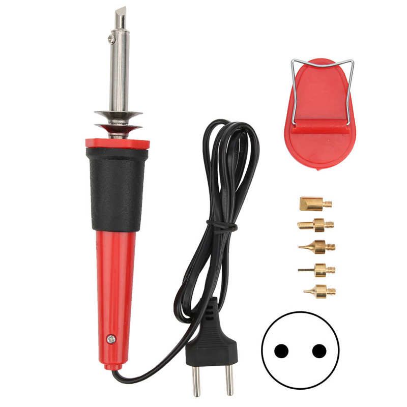 Wood Burning Kit Electric Soldering Iron Pyrography Woodworking Carving Stainless Steel Welding Tools Pyrography Set