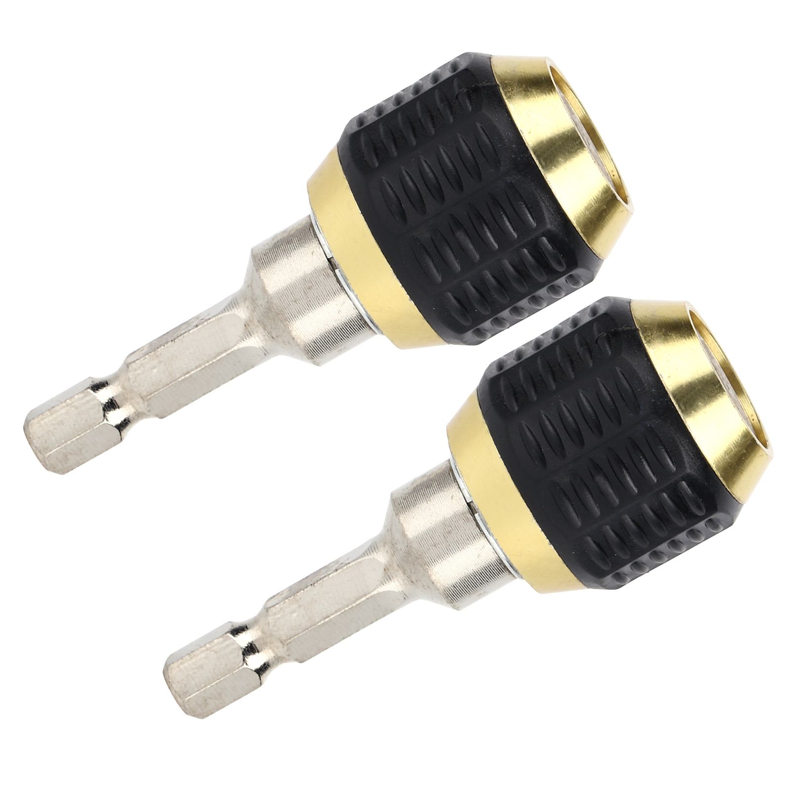 2PCS 60mm Drill Chuck Hex Screwdriver Impact Driver Adapter 1/4 Shank Dri BG