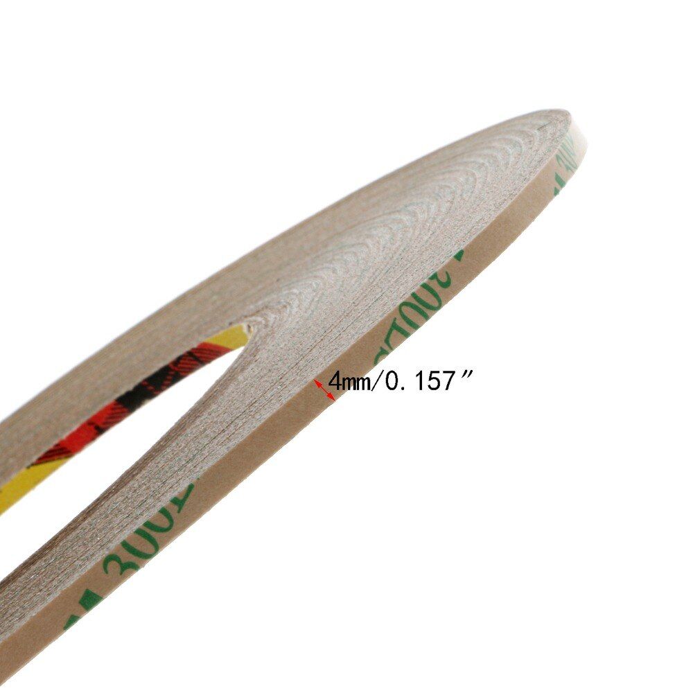 5pcs 4mm Super Slim, Strong Adhesion 300LSE Clear Double Sided Sticky Tape for Cell Phone Repair