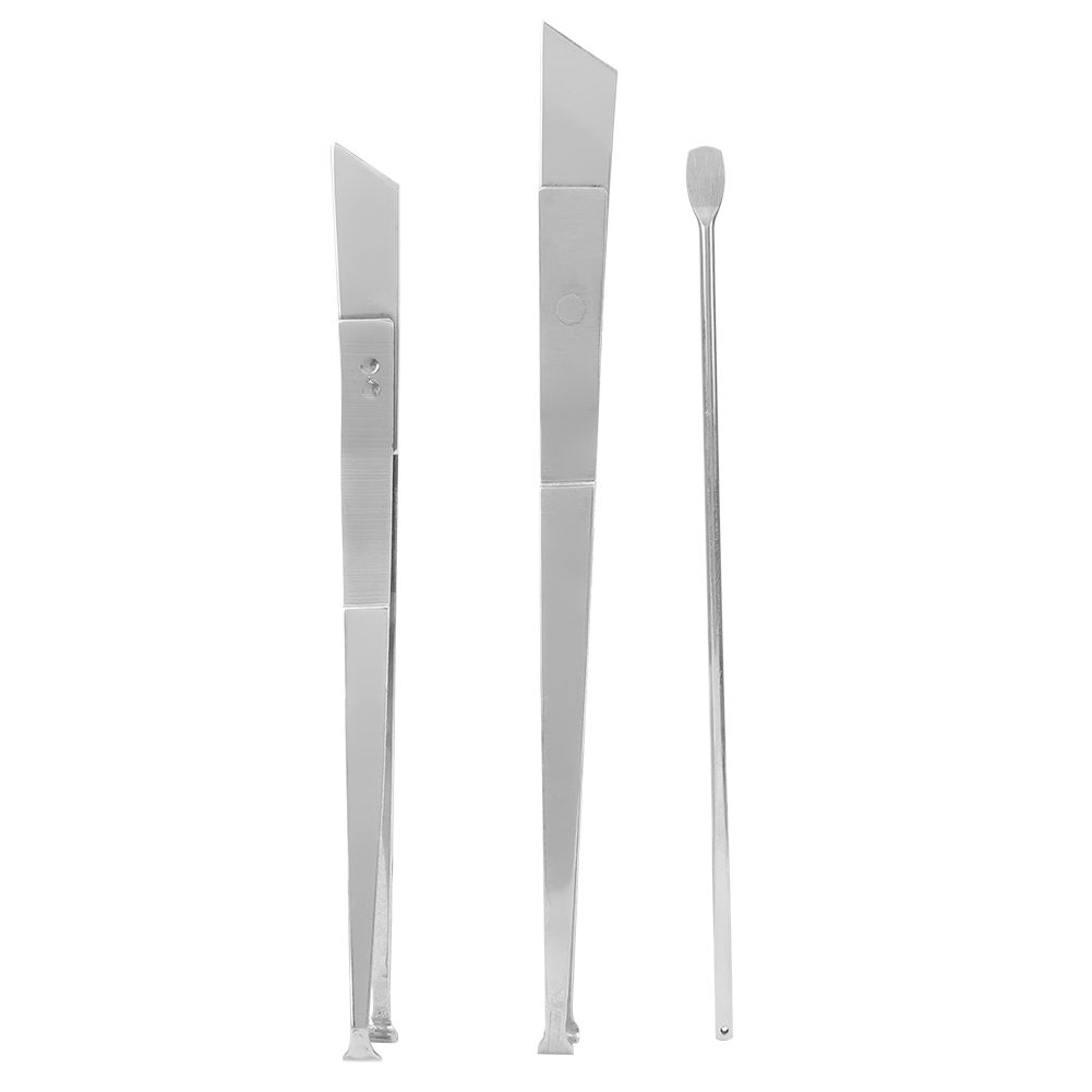 10pcs Stainless Steel Farm Livestock Breeding Chicken Hen Rooster Capon Tool VA