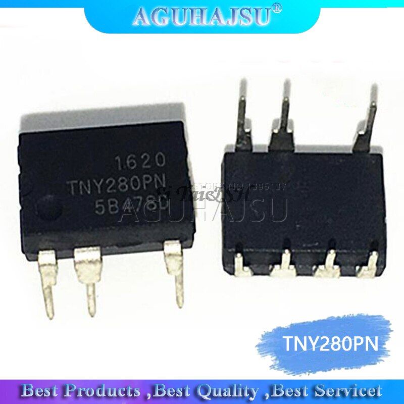 10pcs/lot TNY280PN DIP7 TNY280P DIP TNY280 and IC