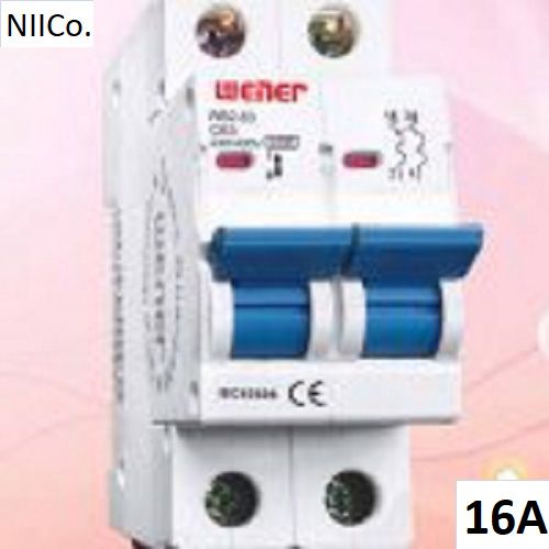 Circuit Breaker Wener MCB-Double Pole 16A