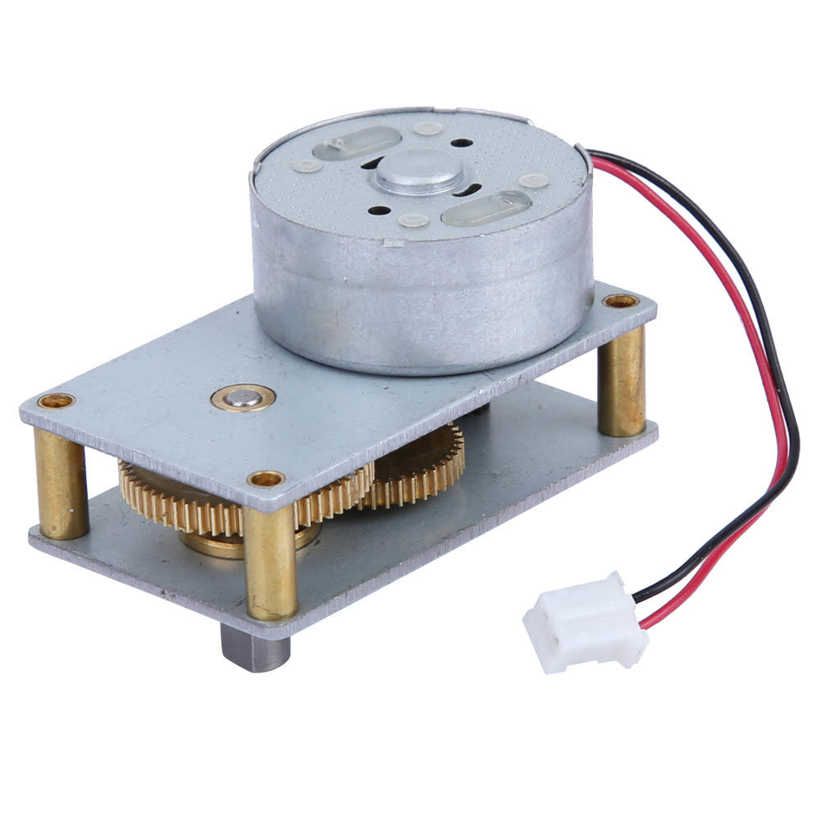 Valve Geared Motor Reduction Speed 27RPM 3-12VDC New