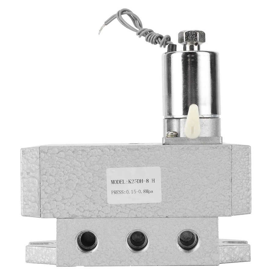 2 Position 5 Way Solenoid Valve Single Control Industrial Equipment G1/4in K25DH‑8 H