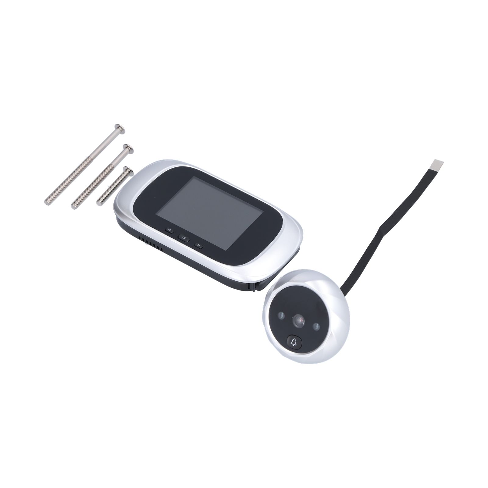 Digital Doorbell Camera 2.8in LCD Viewer With Infrared Night