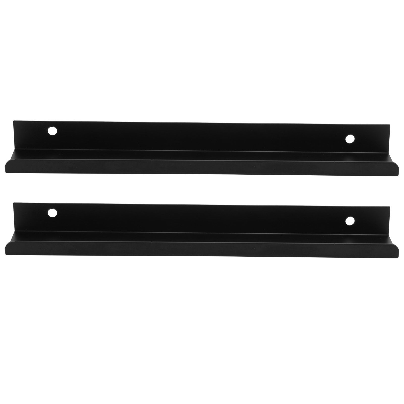 2Pcs Modern Simple Drawer Wardrobe Door Handle Black Matte Coated Furn GO