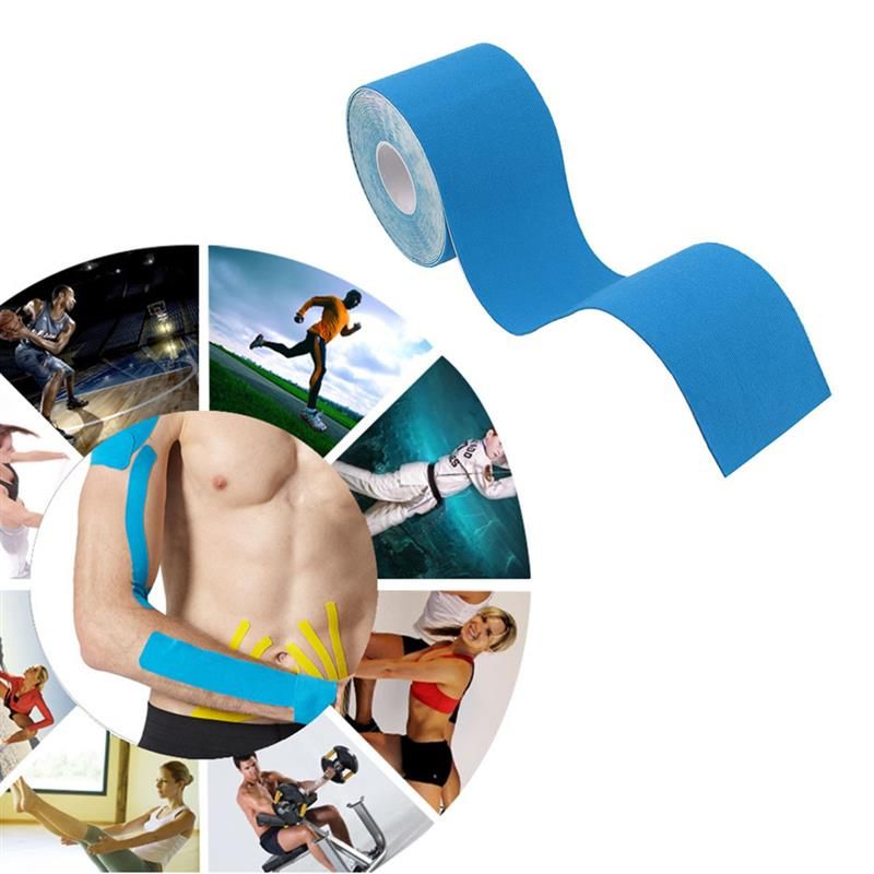 Elastic Waterproof Athletic Kinesiology Tape Muscle Bandage Cotton Adhesive Sport Injury Muscle Strain Protection Pain Care